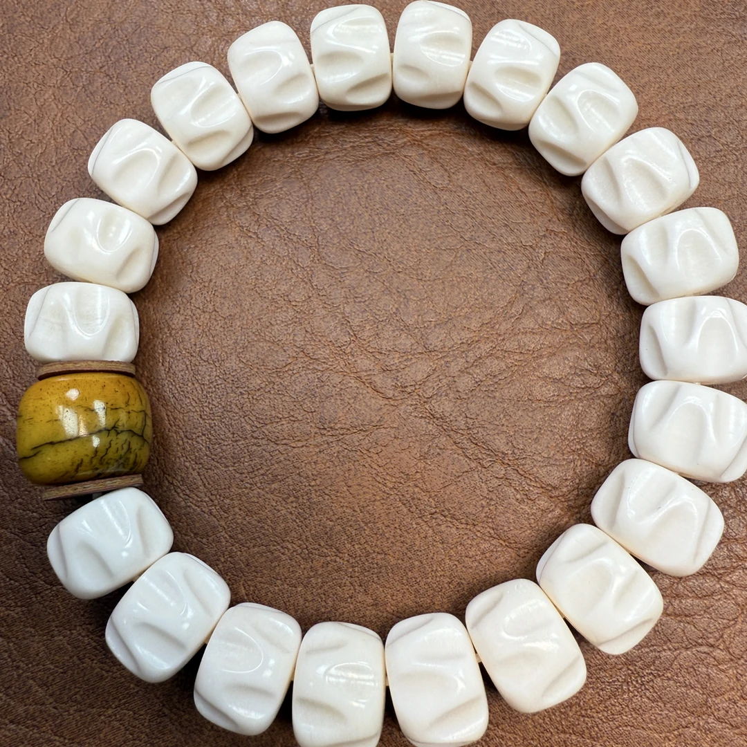 【福利款】1.2规格人工养殖鹿角雕刻、百香籽男女款文玩