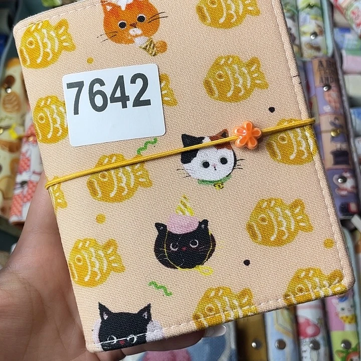 织绣A7活页带纸7642