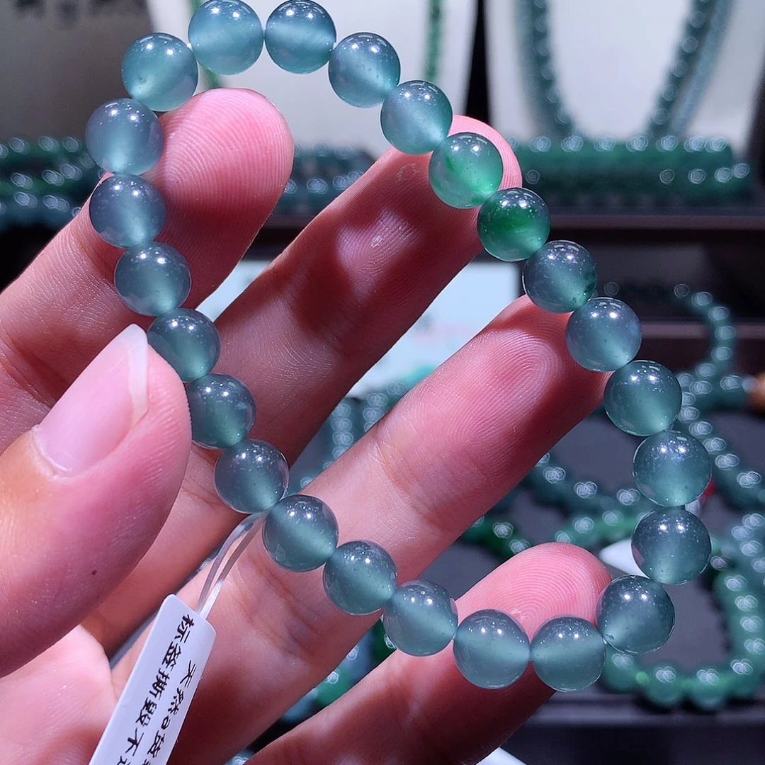 未镶嵌手链翡翠天然a货翡翠手串7.8