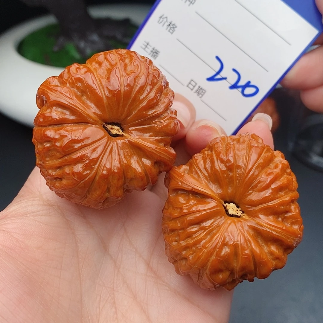 把件文玩核桃43南瓜220