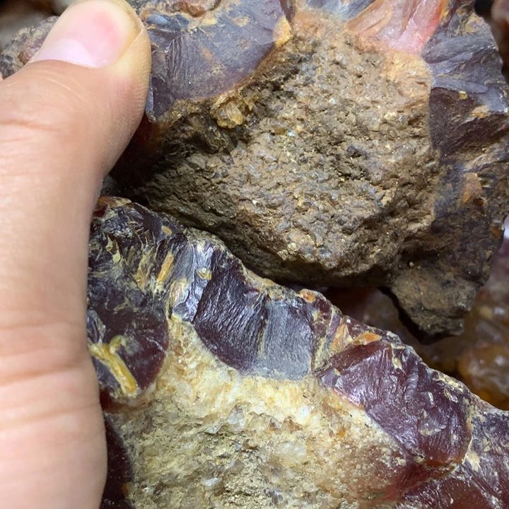 玛瑙/玉髓原石未镶嵌w**哥