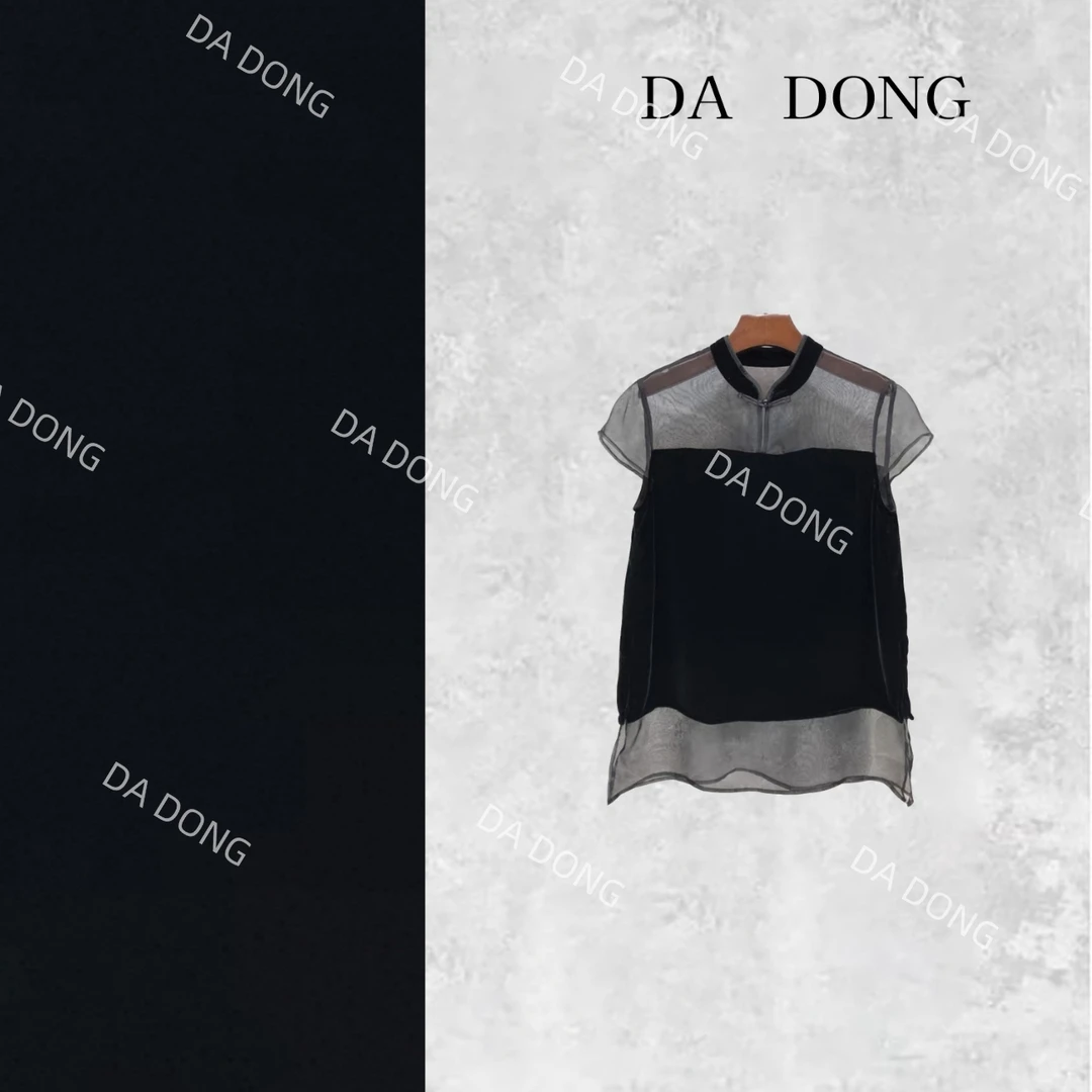 魅影--中式国风气质时尚百搭休闲夏季宽松复古文艺显瘦小众衬衫