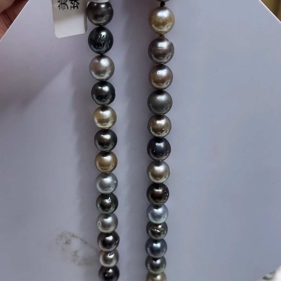 海水珍珠颈饰银S925镶嵌