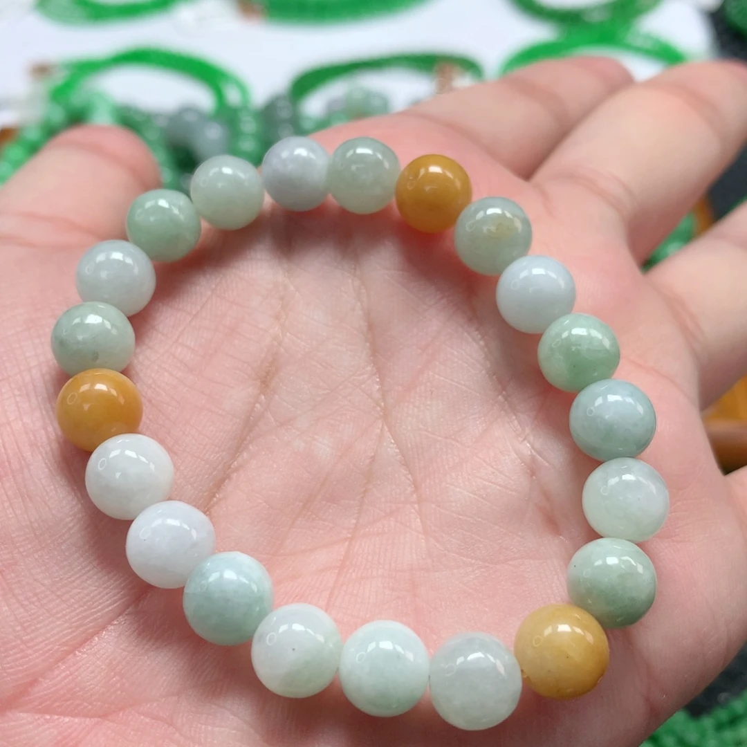 未镶嵌手链翡翠翡翠