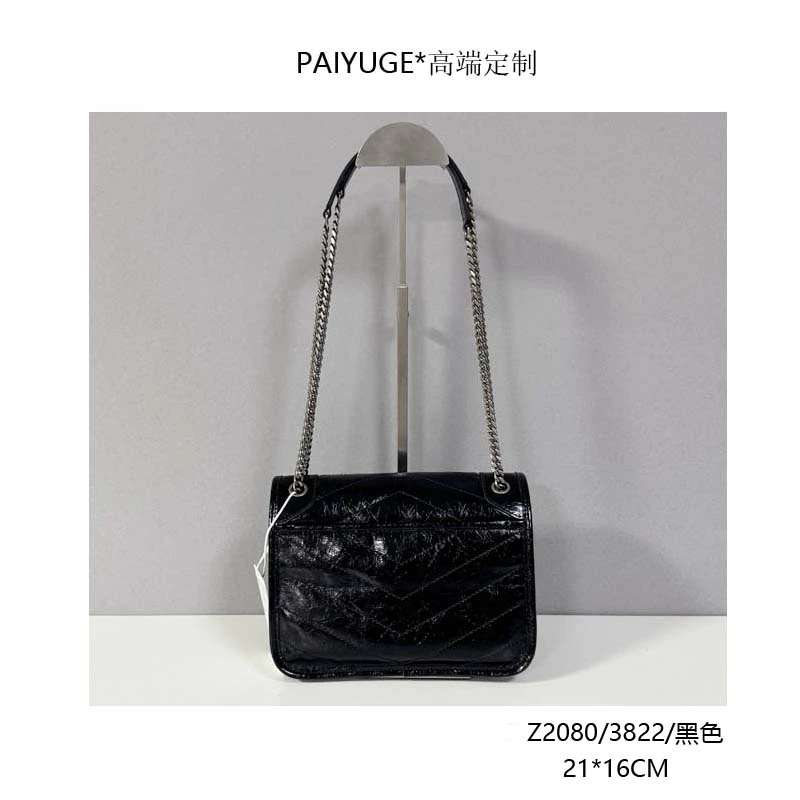 Z2080/3822/黑色 高端定制时尚女士手提包单肩包斜挎包1522