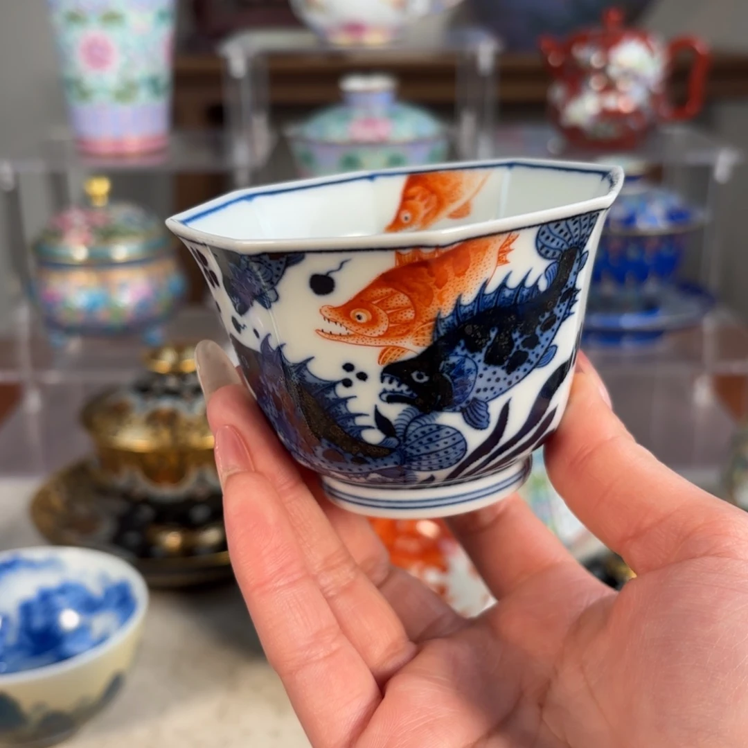 纯手工手绘 高端茶器