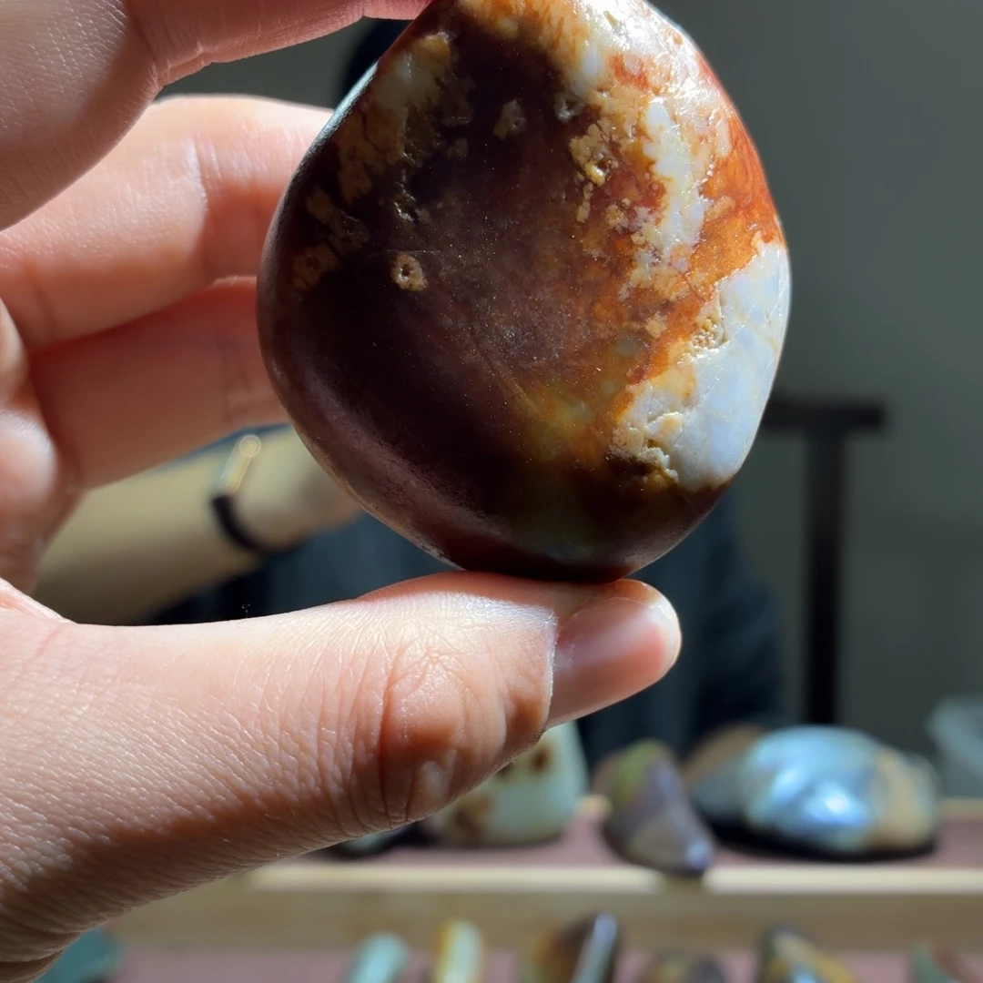 和田玉未镶嵌挂件130g