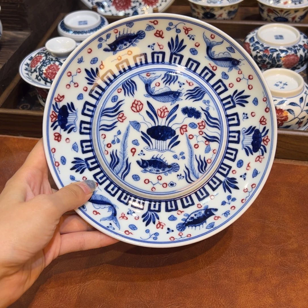 摆件陶景德镇陶瓷茶器百宝箱