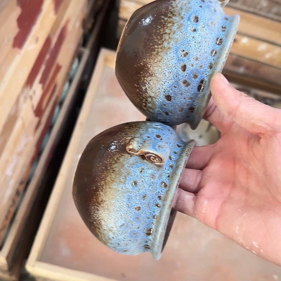 陶瓷2个··订单自动合并·口径误差0.5左右··