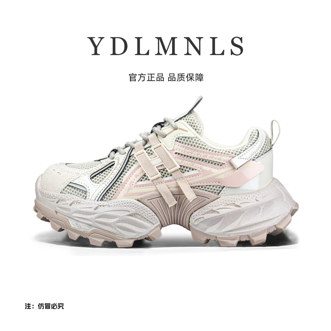 2025潮牌炸街机车老爹鞋时尚舒适厚底增高休闲鞋 ML51505