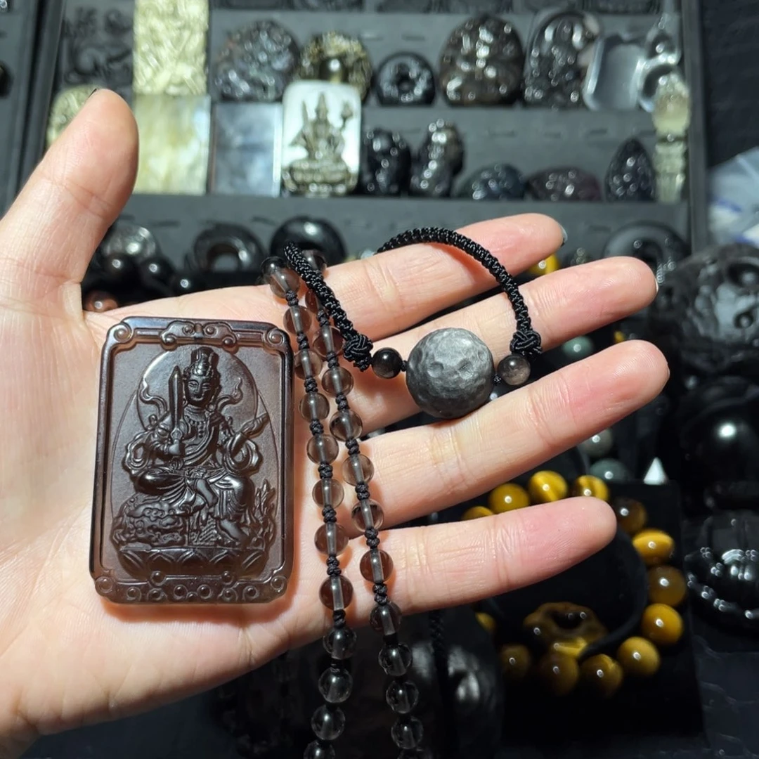 绿****黑曜岩未镶嵌珠宝奇石