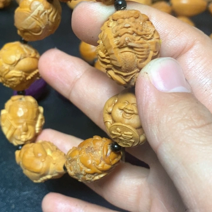 手串/手链橄榄核橄榄微瑕2.2钟馗