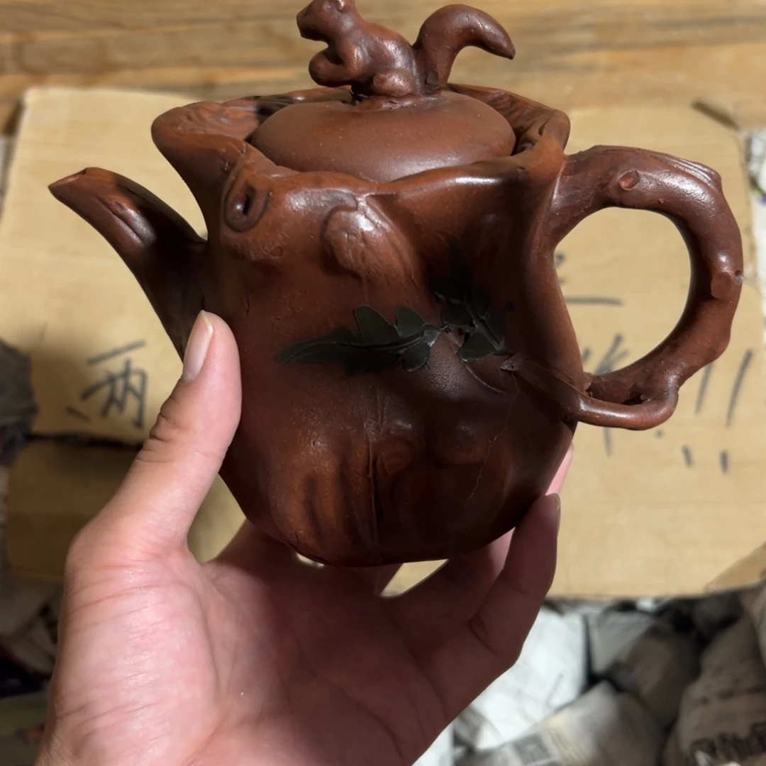 紫砂茶壶老厂紫砂壶一件!