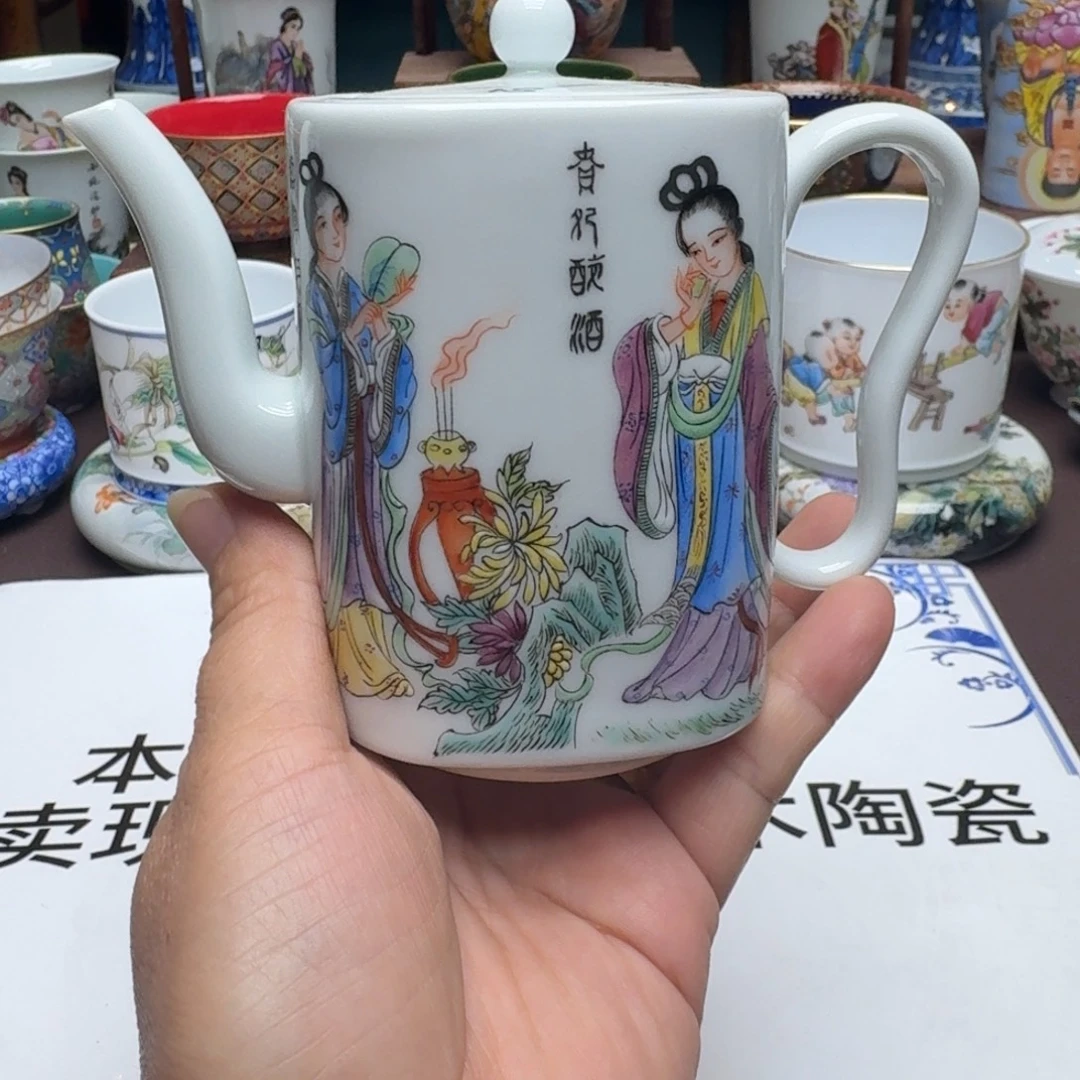 景德镇手工手绘展示