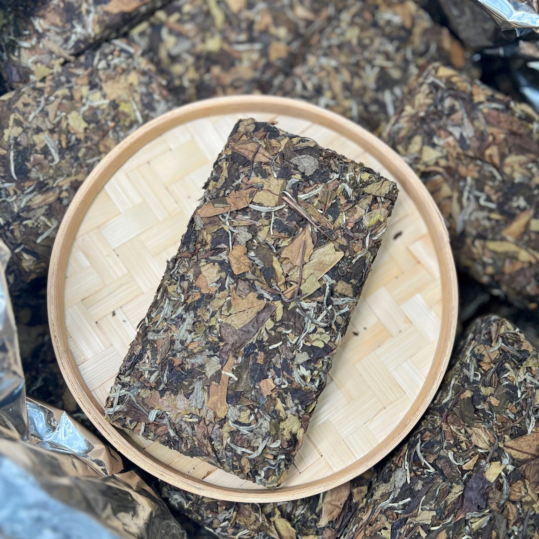 寿眉茶砖2020福鼎白茶磻溪高山茶叶250g