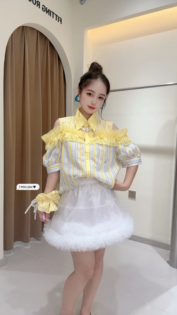 大观欧货新春季新款欧货芭依女装宽松时尚休闲百搭减龄设计感衬衫