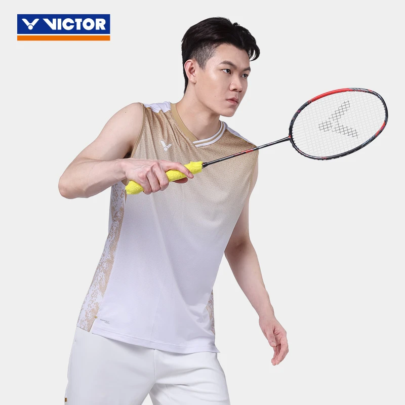 威克多VICTOR胜利55002羽毛球服大赛短袖男女透气速干李梓嘉55003