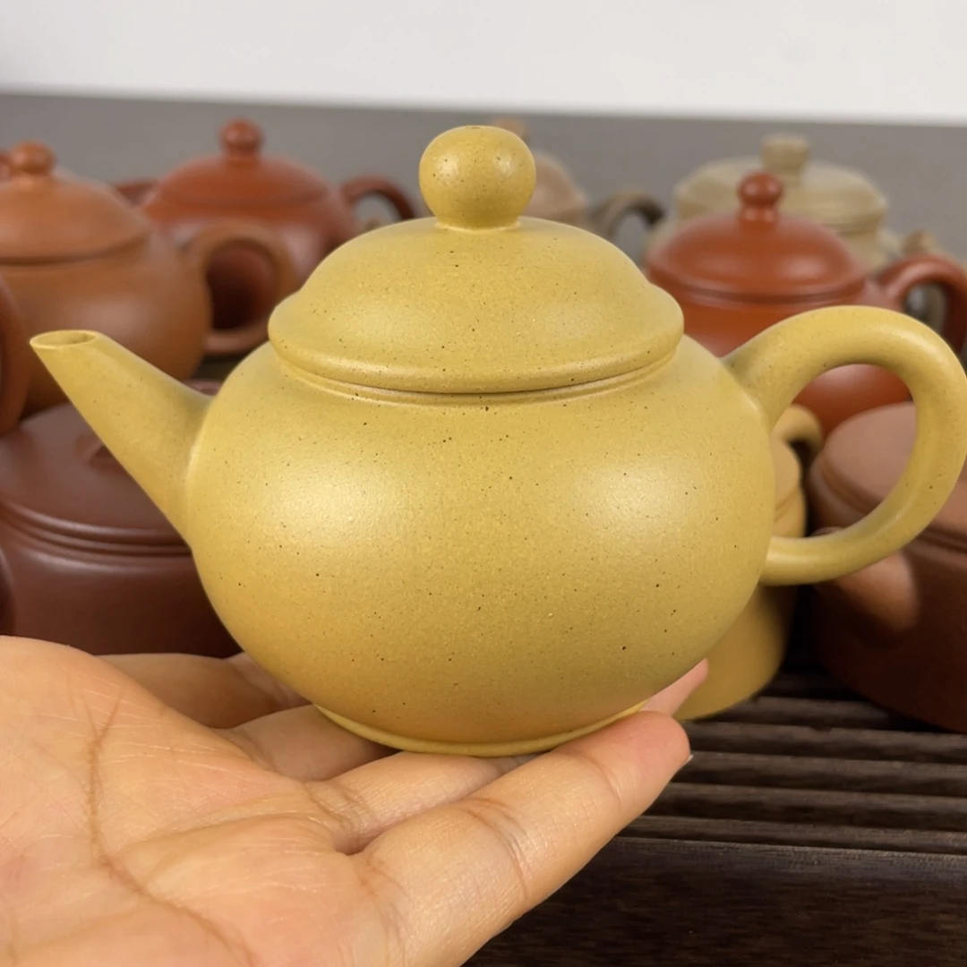紫砂壶宜兴紫砂壶150c 本山绿