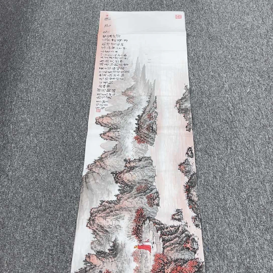 国画纯手绘字画宣纸