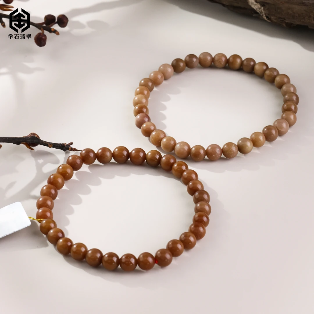 【举石珠宝】T0618-693-227和田玉手串（一件/多样性发/约6mm）O