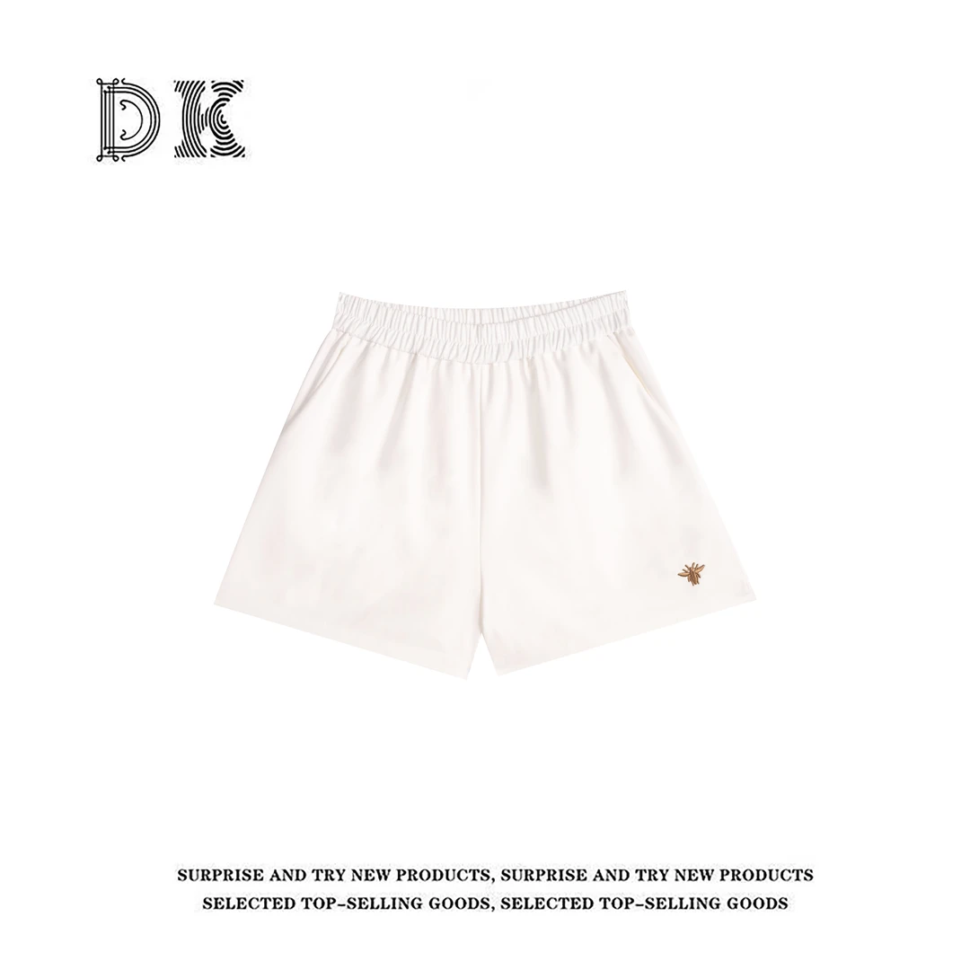 『纯纯欲动』夏季新款显瘦时尚百搭简约宽松休闲裤【DK】