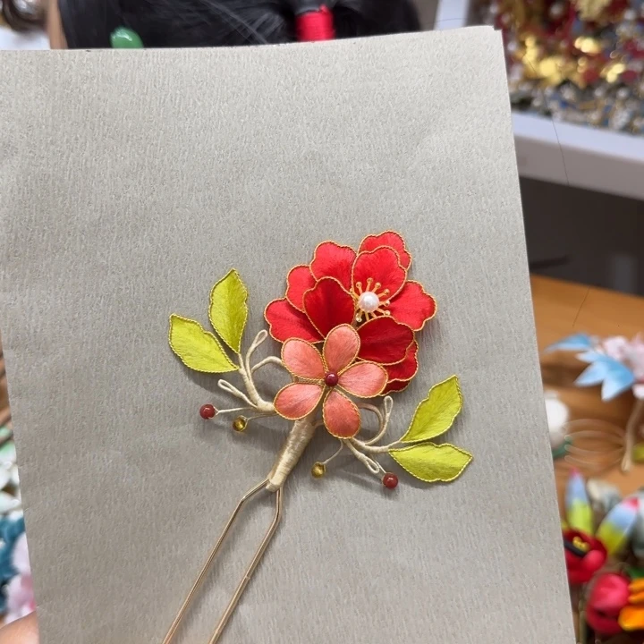 仿珍珠铁合金绒花现货