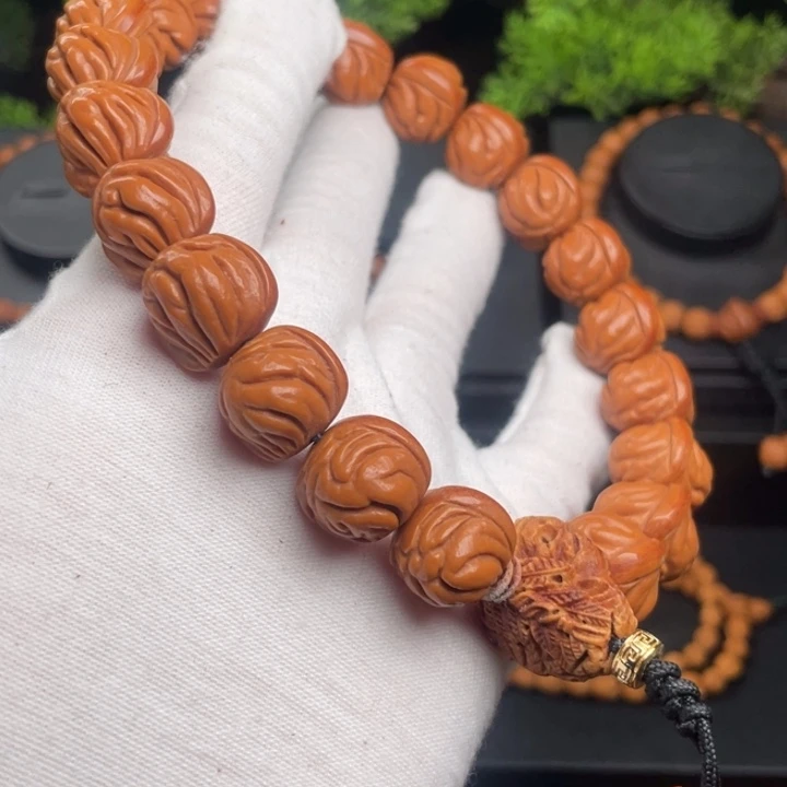 ***ㅤ木质类精品桃核手持