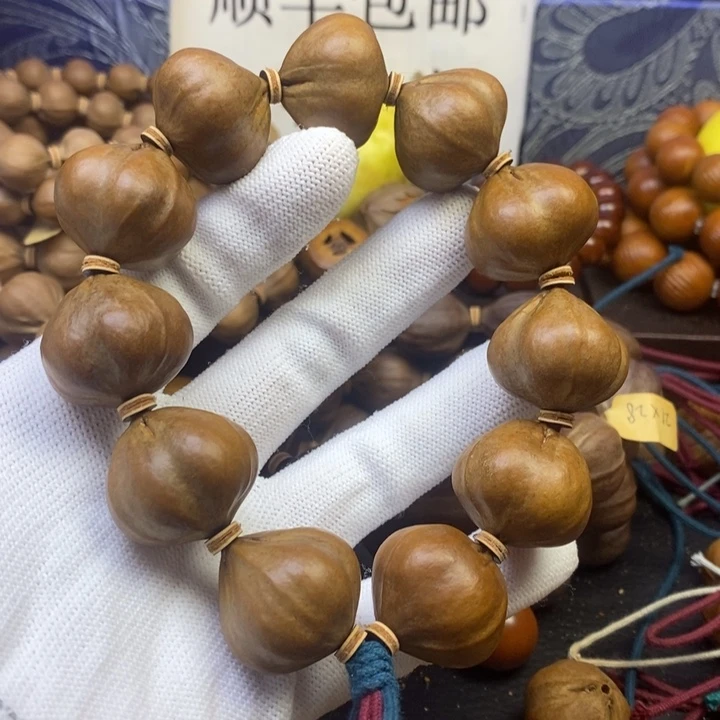 手串/手链橄榄核老*，2.5×2.3