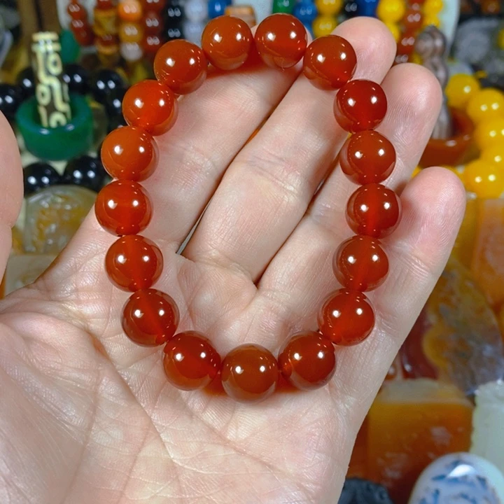 玛瑙/玉髓手链未镶嵌戏****?