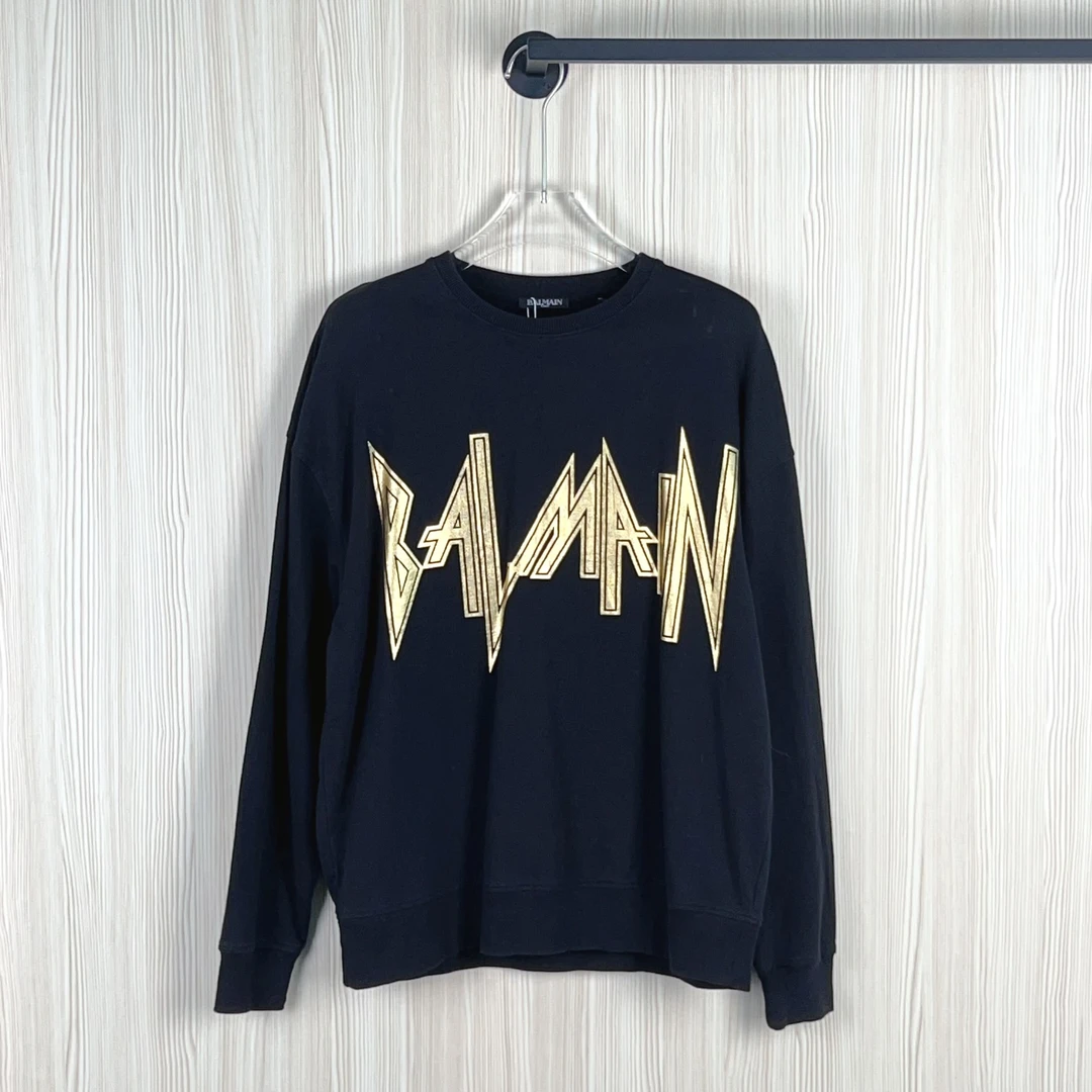 99新 BALMAIN/巴尔曼 安洁利卫衣码XL成色以直播间为准GSS20428