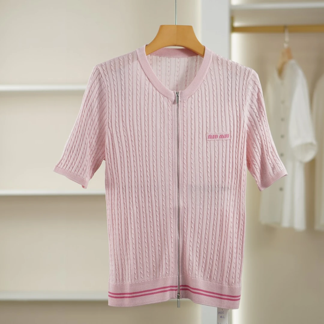 麦迪尚品【品牌单】5042535简约时尚针织衫夏季女装品牌商场同款