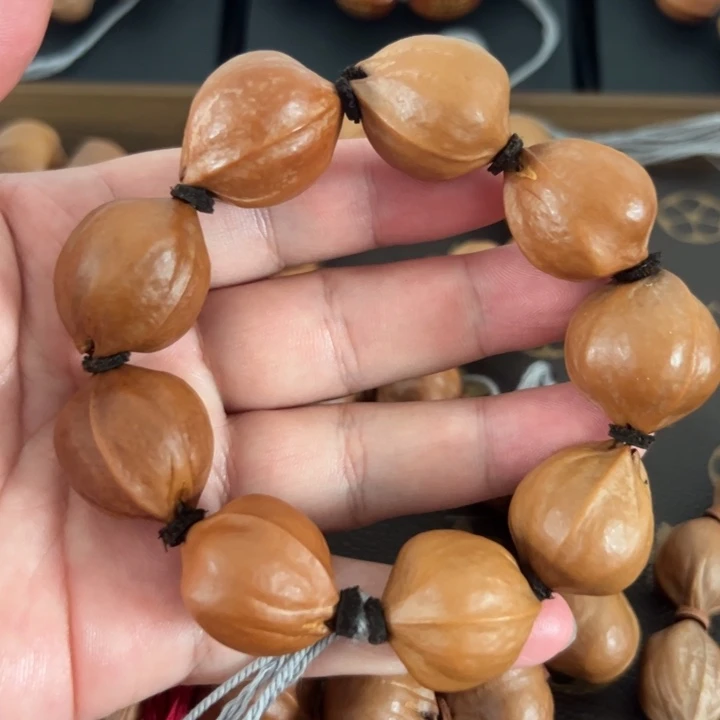 橄榄核手串/手链2226梅林铁核老核手串