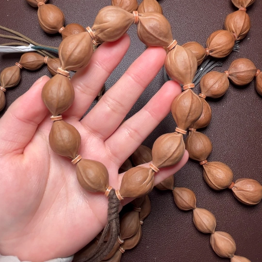 一****橄榄核手串/手链1623梅林铁三面佛