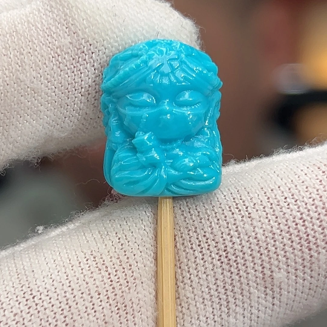 绿松石未镶嵌珠宝奇石