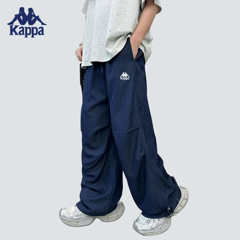 卡帕夏季薄款中大童时尚运动休闲裤牛仔裤防蚊裤
