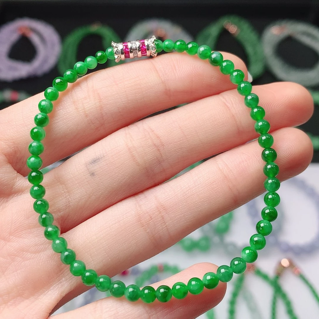 翡翠未镶嵌手链翡翠