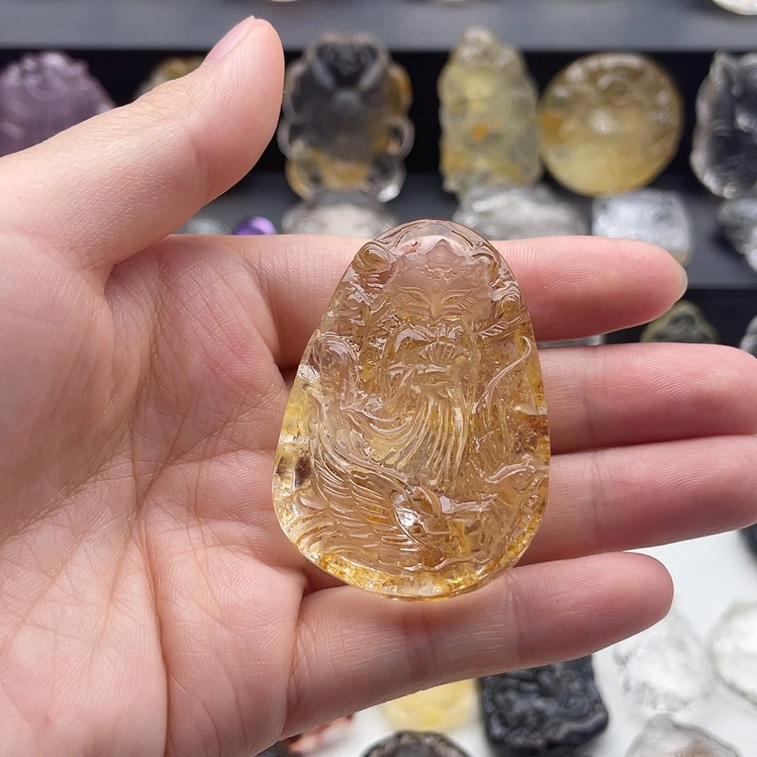 Ц****未镶嵌吊坠(不含链)水晶吊坠