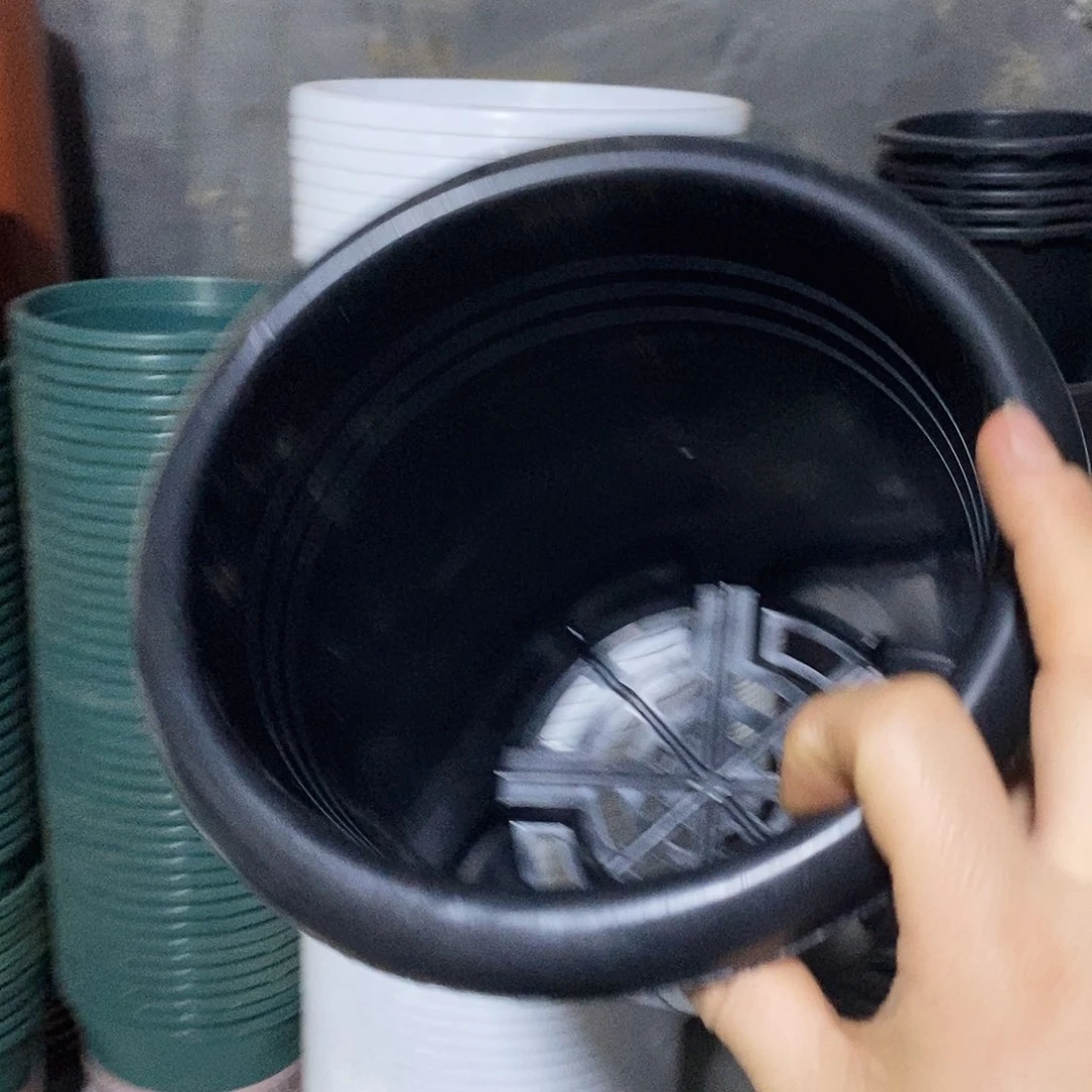 塑料新21公分兰花盆5个