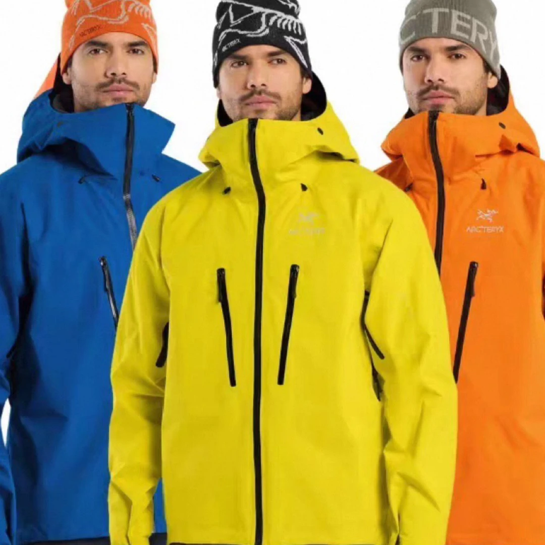 95新 ARC'TERYX/始祖鸟 ALPHA SV硬壳冲锋衣XXL