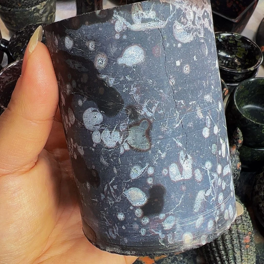 梅花玉鱼缸石茶周边微瑕不退不换