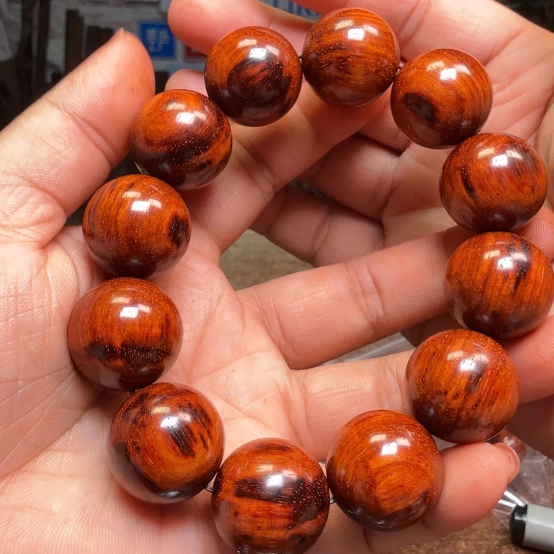 、***俗檀香紫檀（小叶紫檀）手串2.0琴料