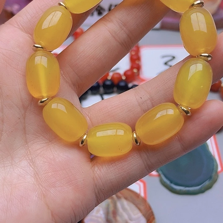 【闪购商品】玛瑙/玉髓珠宝半成品未镶嵌用****1