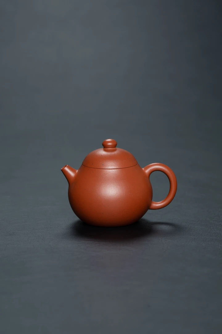 三更甄选|周新高徒张璐文旦朱泥顾景舟130cc泡茶壶茶具