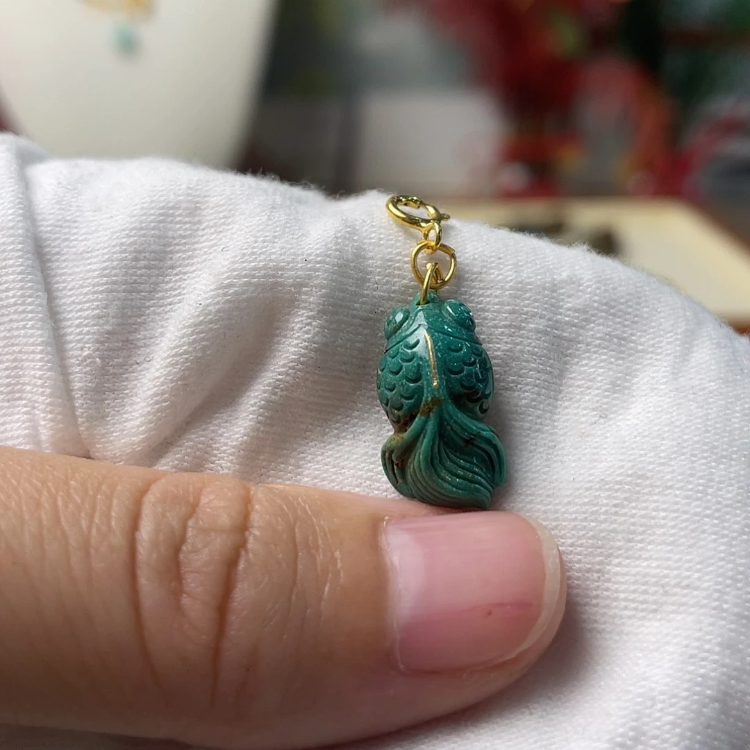 绿松石未镶嵌配饰