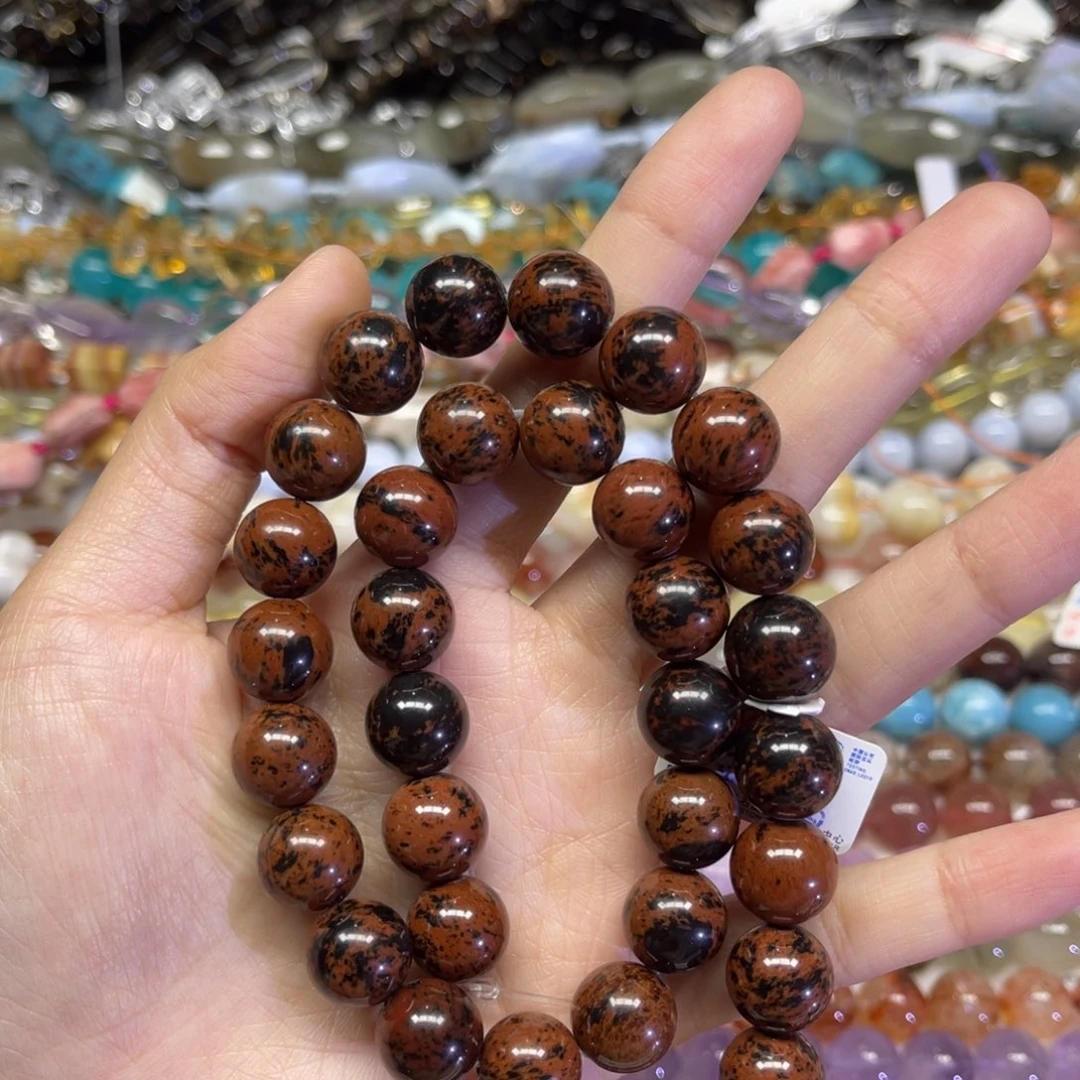 玛瑙/玉髓散珠天然金天鹅卡12长条38厘米