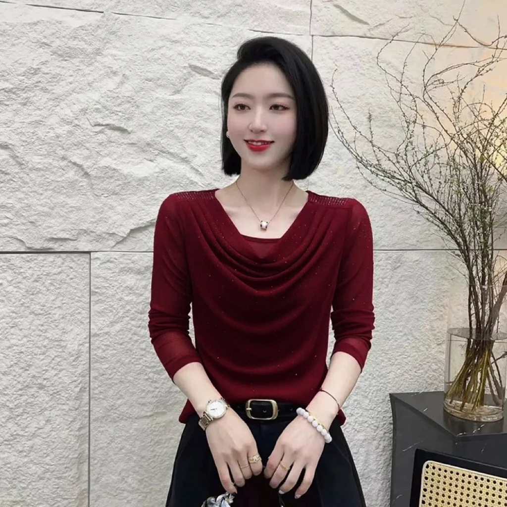 7715-7#新款女装时尚上衣