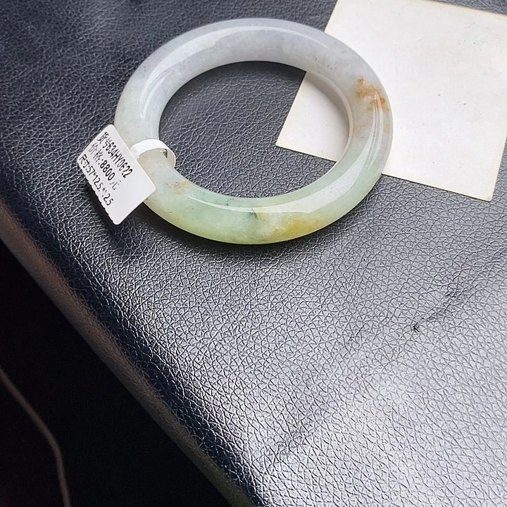 未镶嵌手镯翡翠57圆条