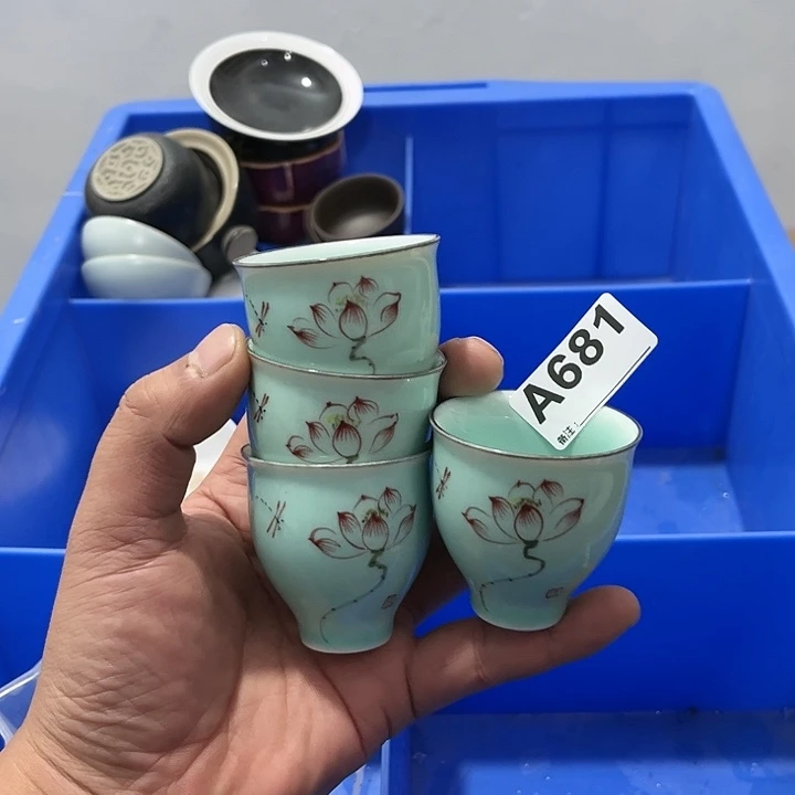 茶具默认微瑕瓷器、茶具、壶、摆件，介意勿拍