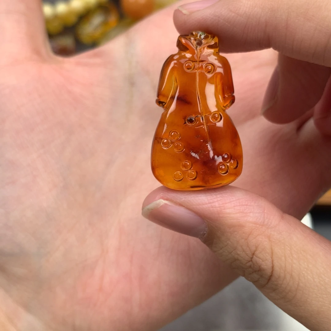 琥珀未镶嵌珠宝奇石