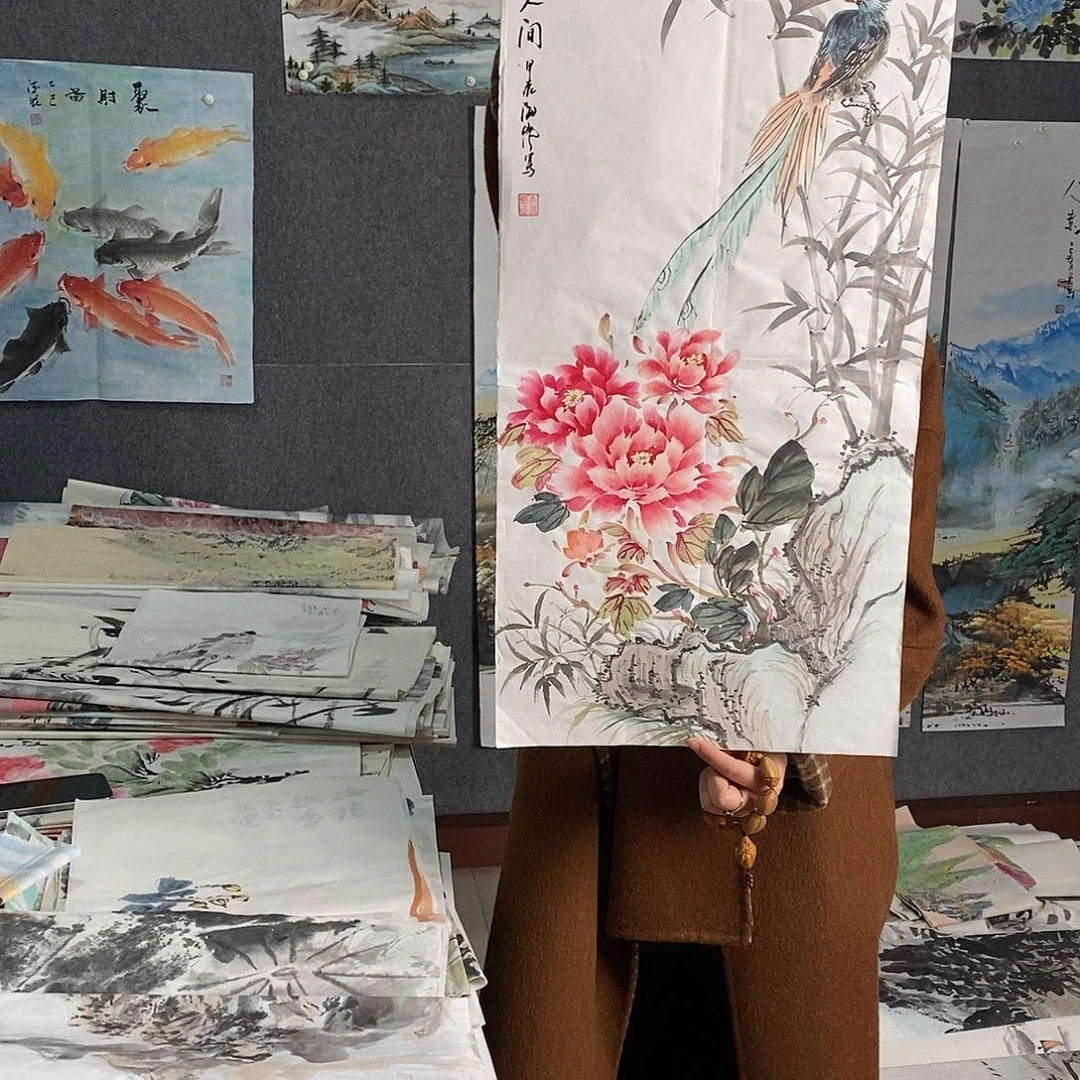国画手写手绘国画作品52